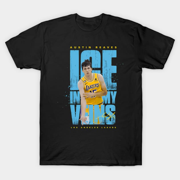 Austin Reaves Ice In My Veins T-Shirt by caravalo
